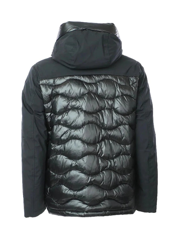 Blauer - Uomo - Giubbino nero - con cappuccio - AI23