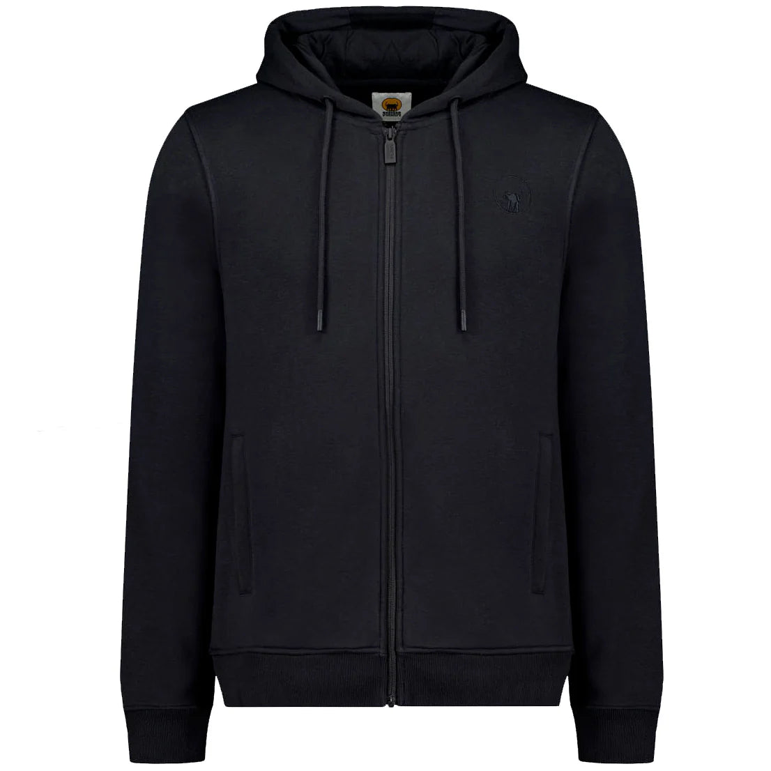 CIESSE FELPA APERTA CON CAPPUCCIO MOD.HAZY2.0/206 NERO