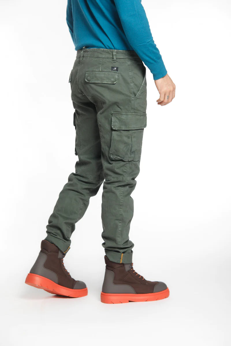 MASON'S PANTALONE CARGO UOMNO VERDONE MOD.2PN2A2143/027