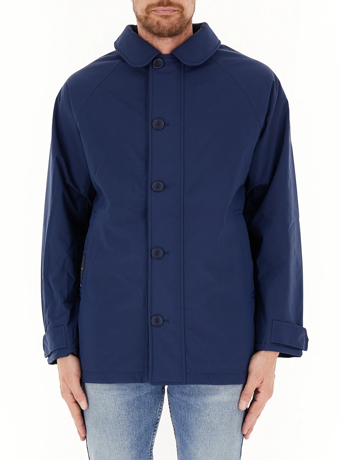 HENRI LLOYD GIACCONE UOMO CERATA NAUTICA COL BLU MOD.51004/H062