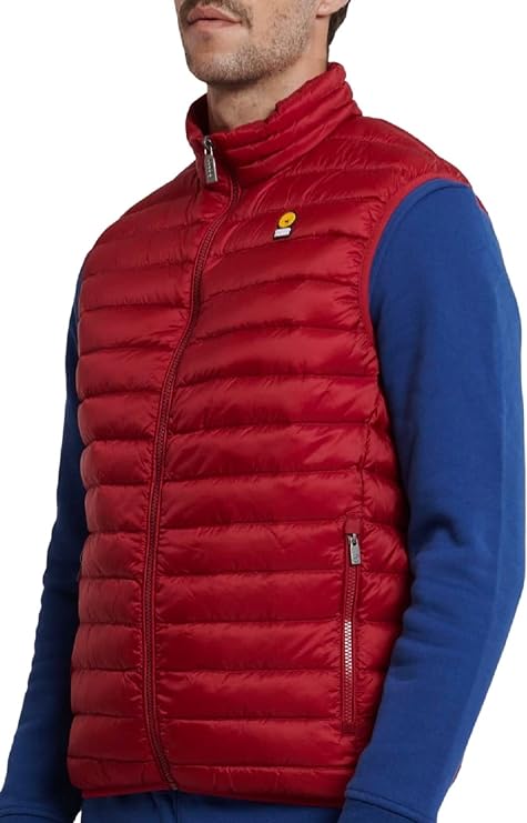 OUTLET - Ciesse Piumini Gilet ASTOR 5423 rosso scuro UOMO