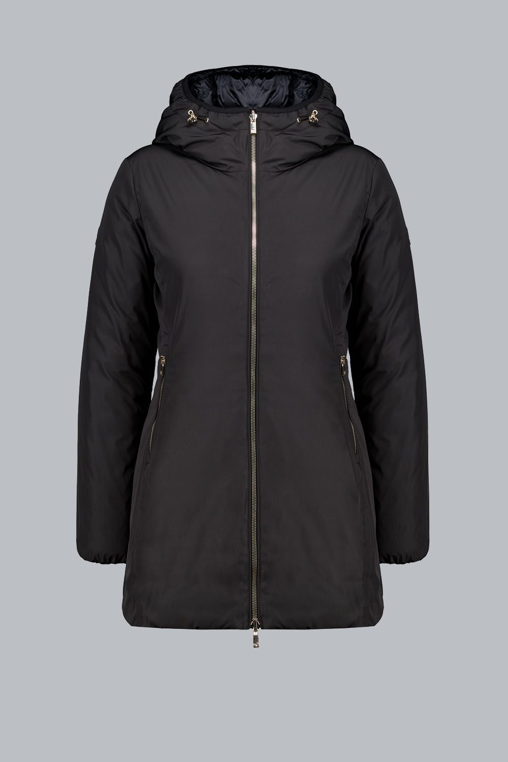 CIESSE PIUMINI PIUMINO DONNA REVERSIBILE MOD.KALIE 2.0/1 NERO