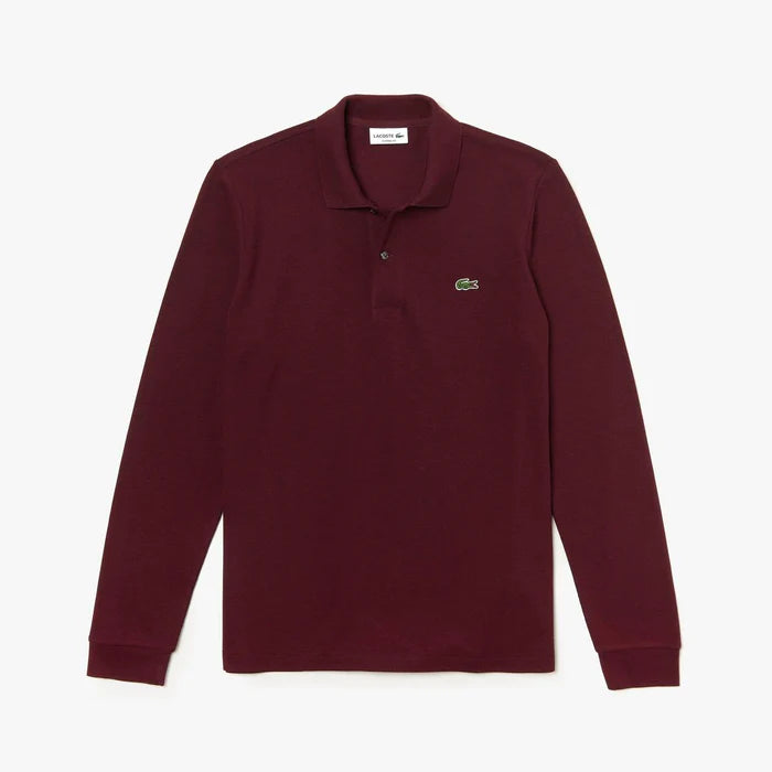 LACOSTE POLO ML 1312/476 BORDEAUX MANICA LUNGA