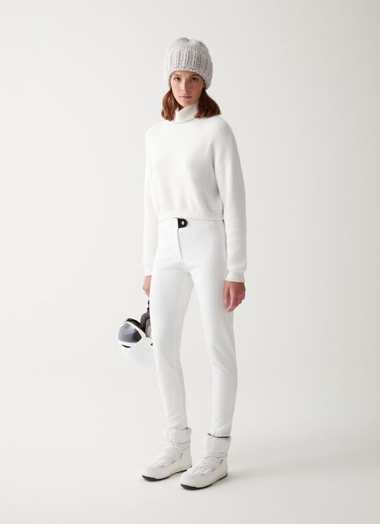 Colmar pantalone sci donna elasticizzato bianco softy –