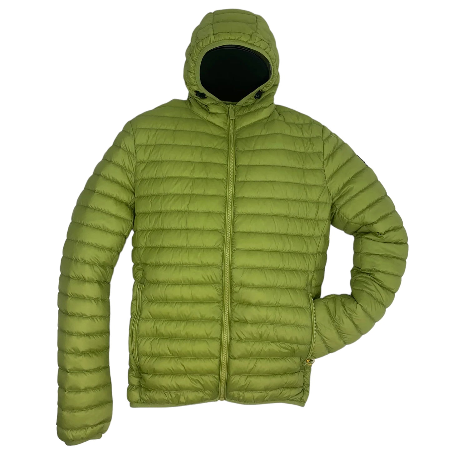 CIESSE 100 GRAMMI UOMO CON CAPPUCCIO MOD.LARRY COL.VERDE ACIDO