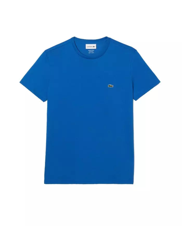 LACOSTE T-SHIRT UOMO MOD.TH6709/3D3 AZZURRO