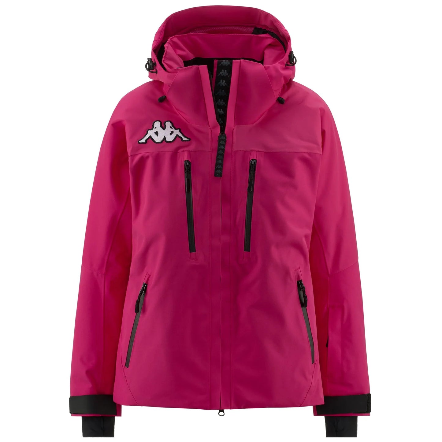 KAPPA GIACCA SCI 6CENTO 612P FUXSIA PURPLE-BLACK donna