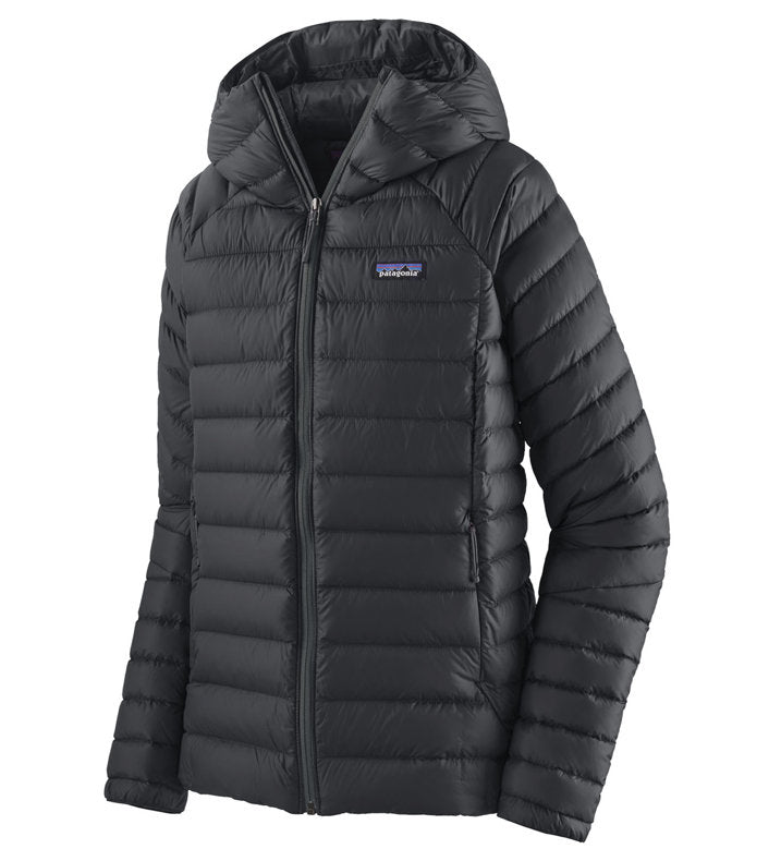 OUTLET - PATAGONIA GIACCA PIUMA DOWN SWEATER HOODY NERO DONNA