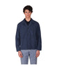 MASON'S GIACCA UOMO COTONE /LINO /ELAST SFODERATA COL.BLU