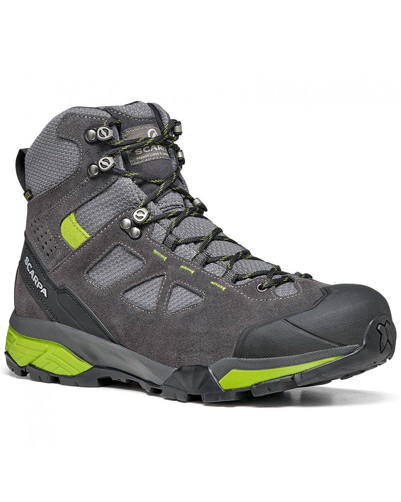 OUTLET - Scarpa ZG Lite GTX Gore-Tex Wide Scarponi Uomo, Dark Gray/Spring