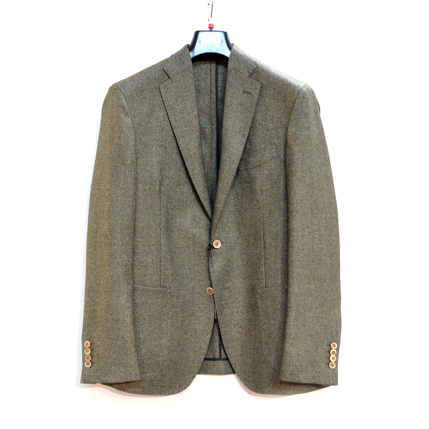 OUTLET - Vandom - Giacca Uomo Verde melange taglio sartoriale