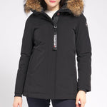 ANTARTICA  Parka Maud/52202 NERO  DONNA  CAPPUCCIO CON PELO