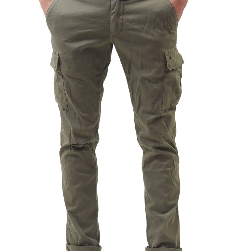 MASON'S PANTALONE  CARGO  UOMO VERDE  MOD.2PN2A2143  COL.464