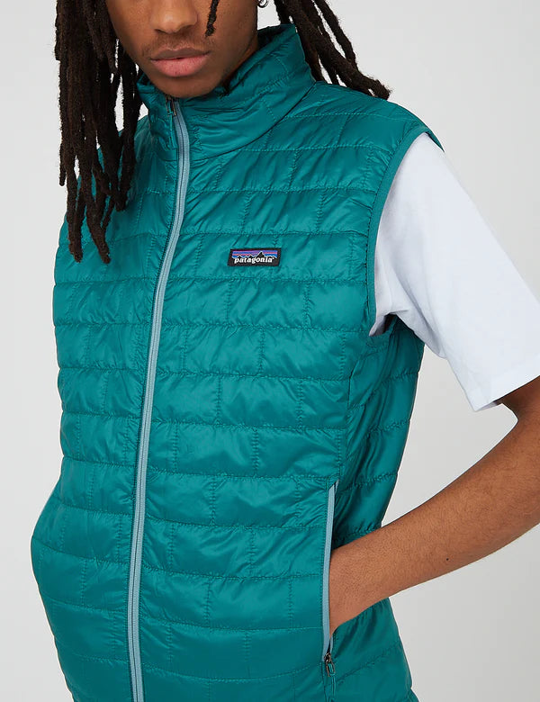 PATAGONIA M'S NANO PUFF VEST UOMO 84242 COLORE BRLG BOREALIS GREEN