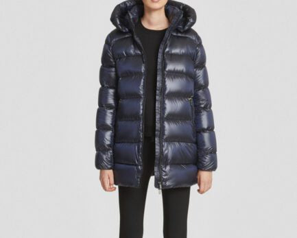 CIESSE PIUMINI   DONNA PIUMINO MOD.BELLA /1 BLU  CAPPUCCIO  STACCABILE