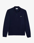 LACOSTE  POLO M/L  BLU  MOD.L1312/166