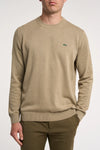 LACOSTE MAGLIA COTONE GIRO COLLO COLOR CORDA MOD.AH0128/CB8