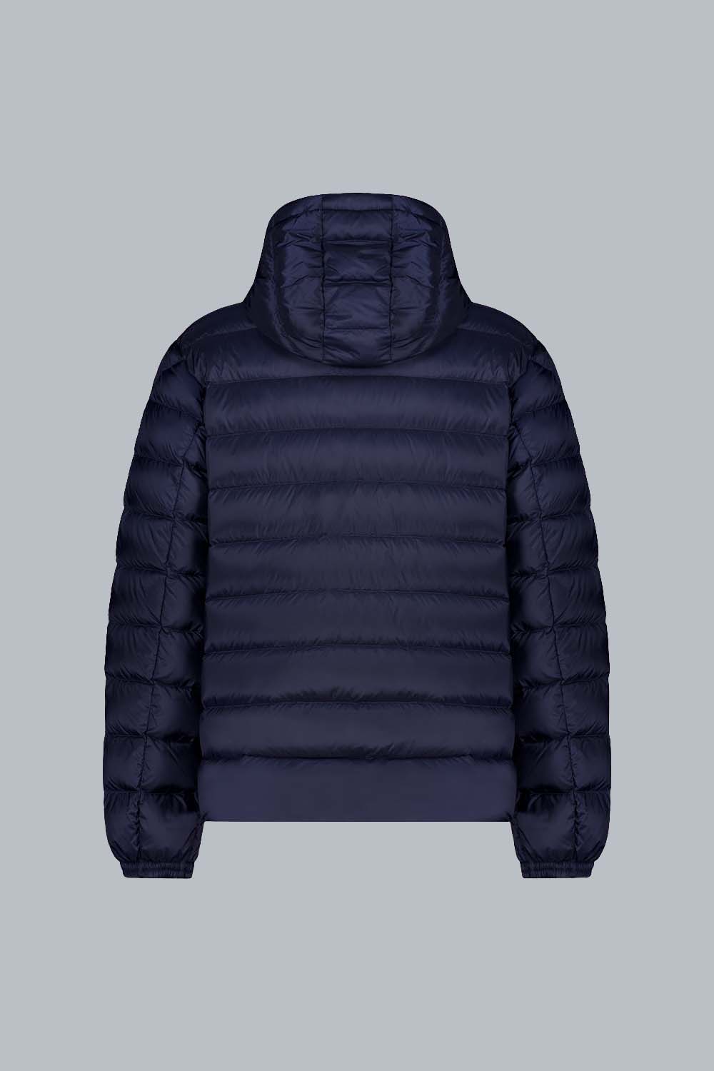 CIESSE  PIUMINO UOMO BLU  MOD  NED/3413 CAPPUCCIO STACCABILE