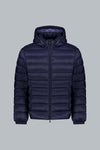 CIESSE  PIUMINO UOMO BLU  MOD  NED/3413 CAPPUCCIO STACCABILE