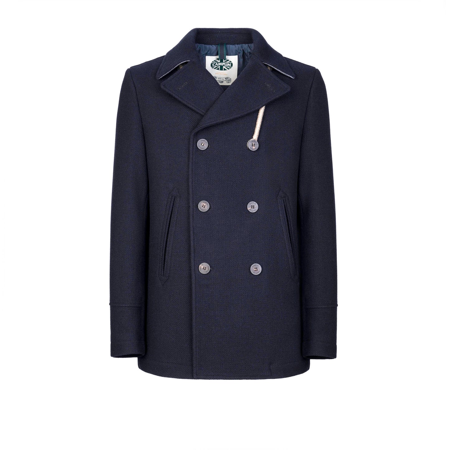 Camplin Peacoat Island uomo blu