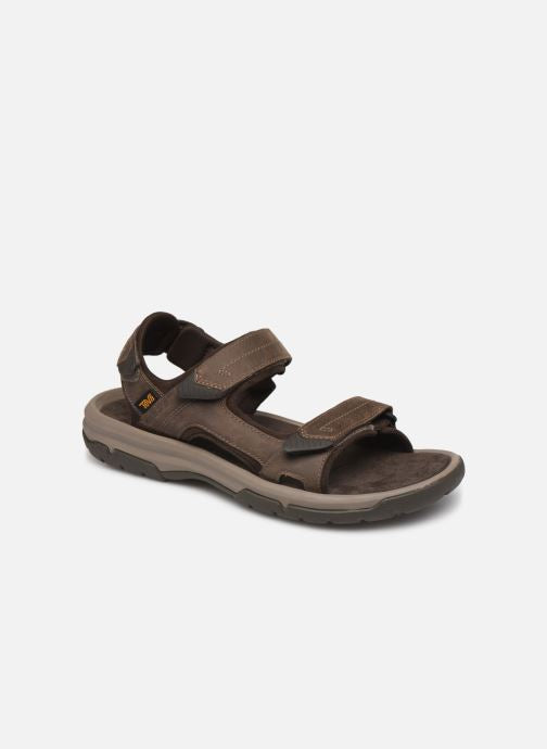 TEVA  SANDALO UOMO  PELLE MARRONE  MOD.LANGDON/WALT