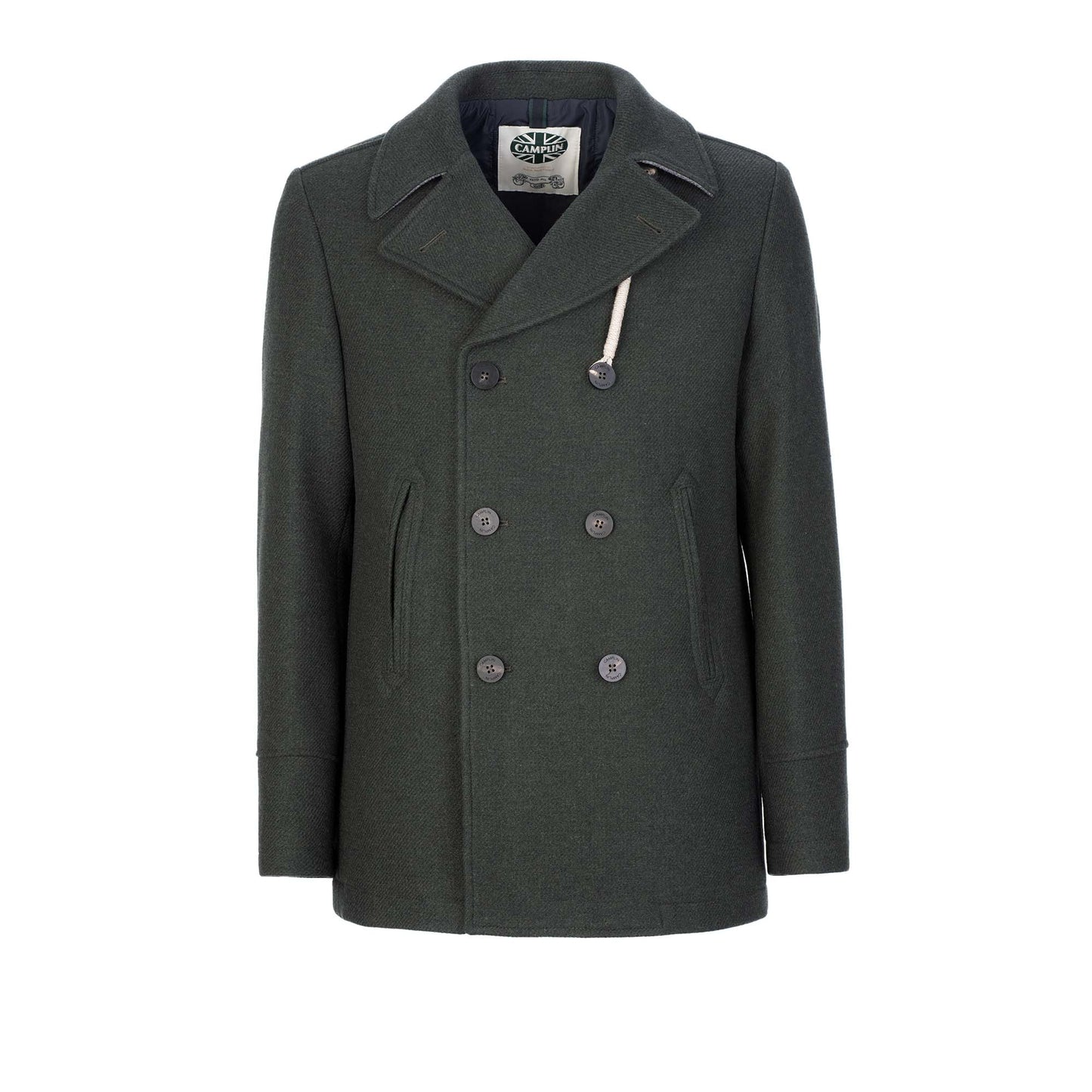 CAMPLIN PEACOAT ISLAND UOMO VERDE INGLESE