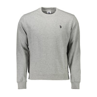 U.S. POLO FELPA GIROCOLLO UOMO 59179 COLORE 188 GRIGIO