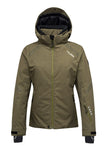 HYRA GIACCA SCI DONNA  MOD.HLG1150/173  VERDE MILITARE
