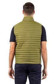 REFRIGIWEAR - GILET G025 IN PIUMA UOMO COL. B01300 OLIVE GREEN