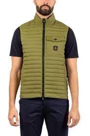 REFRIGIWEAR - GILET G025 IN PIUMA UOMO COL. B01300 OLIVE GREEN