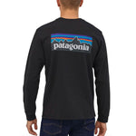Patagonia t shirt m/l nera logo grande  sulla schiena mod.  38518