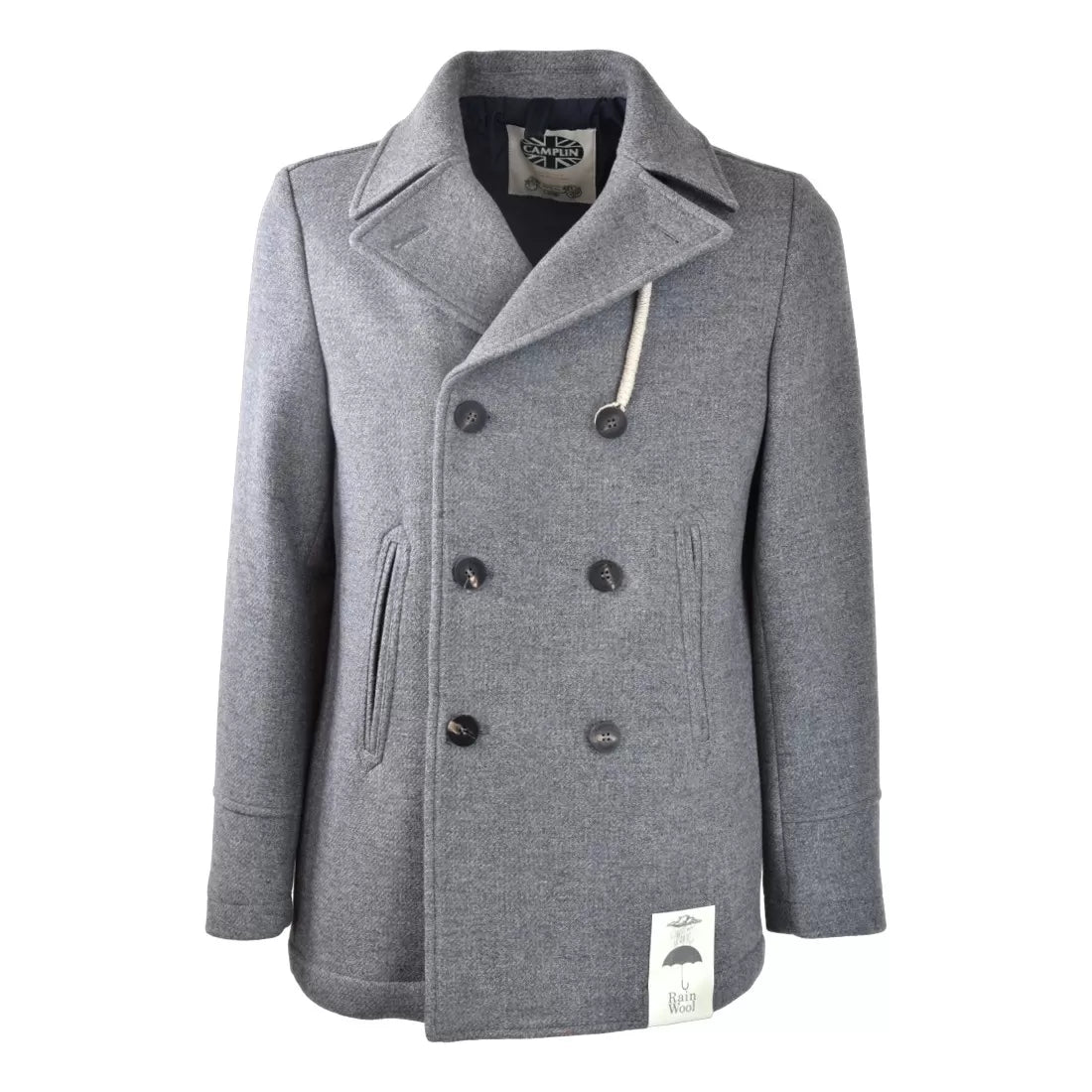 CAMPLIN PEACOAT  ISLAND UOMO GRIGIO CHIARO